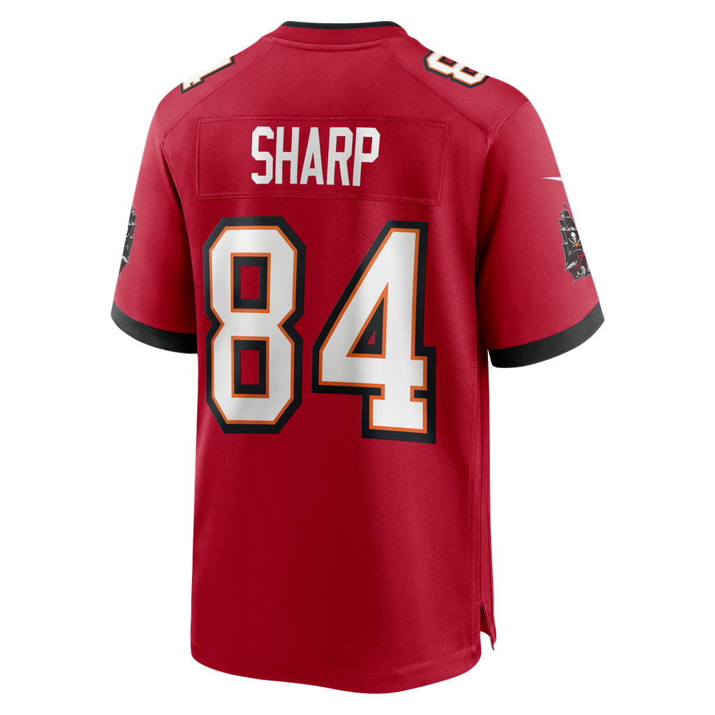 Tampa Bay Buccaneers Bauer Sharp Nike Red Game Jersey