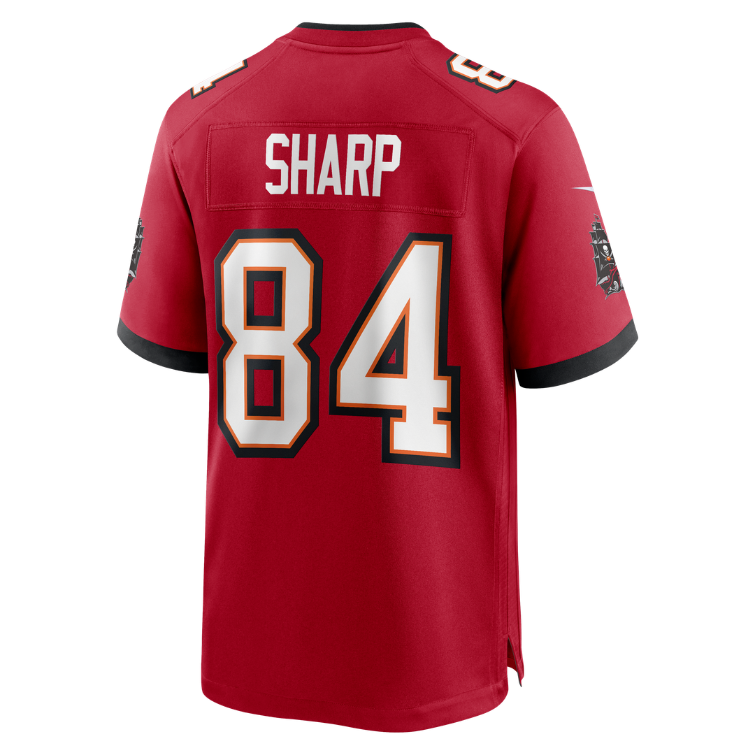 Tampa Bay Buccaneers Bauer Sharp Nike Red Game Jersey