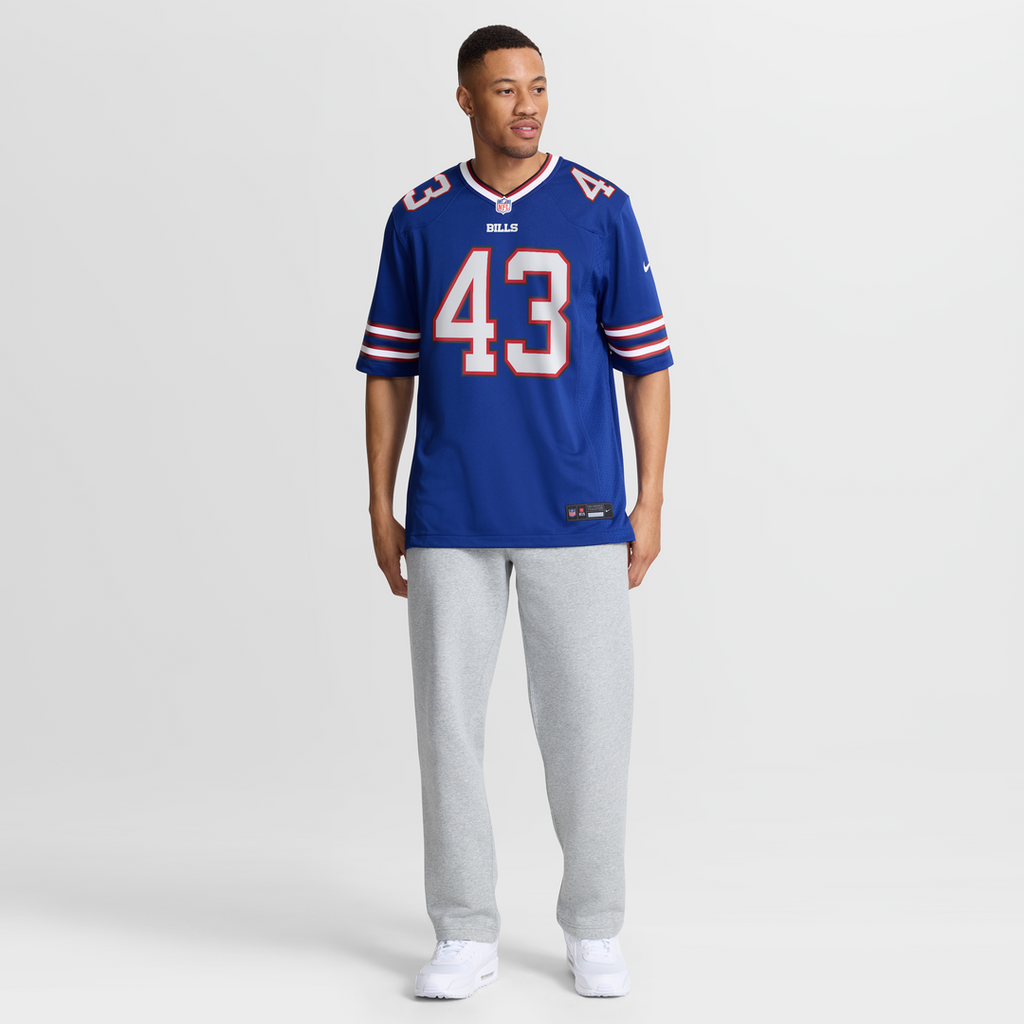 Buffalo Bills Dorian Strong Nike Royal Game Jersey
