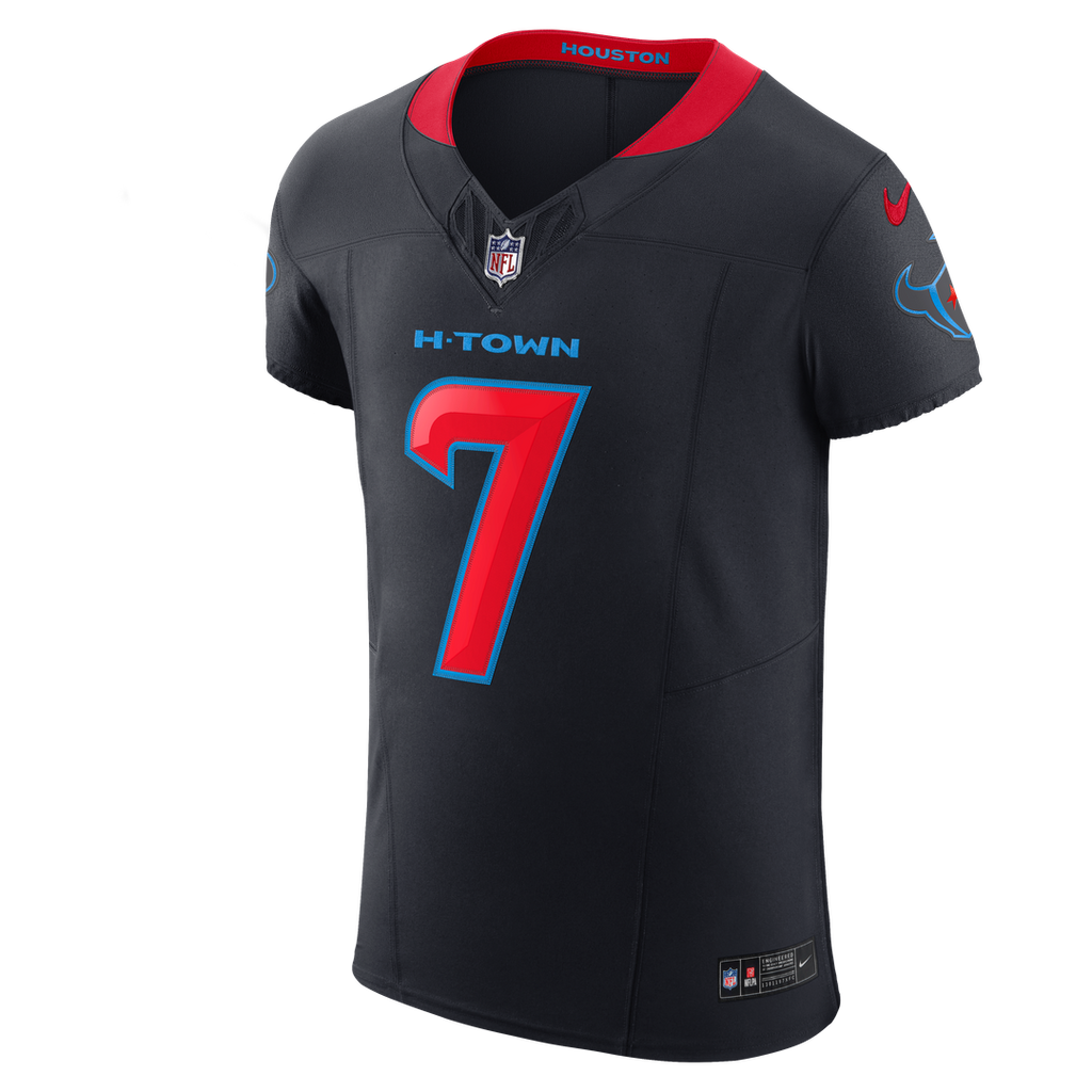 Houston Texans C.J. Stroud Nike Navy Alternate 2 Vapor FUSE Elite Jersey