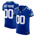 Seattle Seahawks Nike Royal Alternate Vapor FUSE Elite Custom Jersey