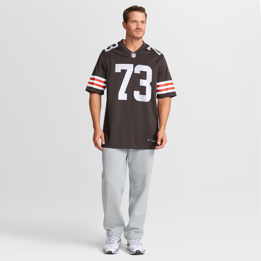 Cleveland Browns Joe Thomas Nike Brown Retired Game Jersey