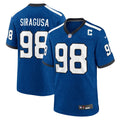 Indianapolis Colts Tony Siragusa Nike Blue Retired Player Alternate Game Jersey