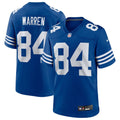 Indianapolis Colts Tyler Warren Nike Royal Alternate Game Jersey