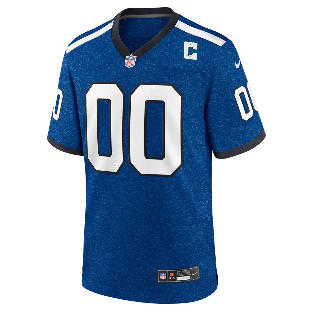 Indiana Nights Indianapolis Colts Nike Blue Alternate Custom Jersey