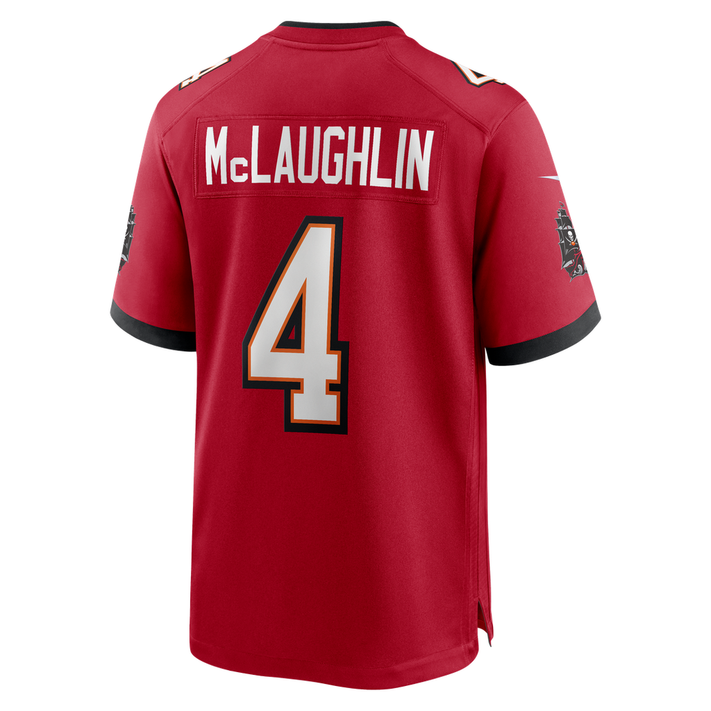 Tampa Bay Buccaneers Chase McLaughlin Nike Red Game Jersey
