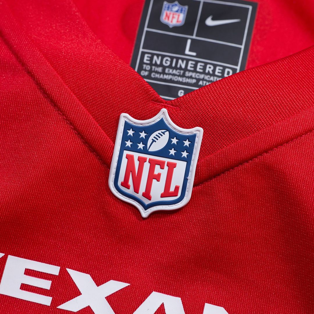 Houston Texans Nico Collins Nike Red Alternate Game Jersey