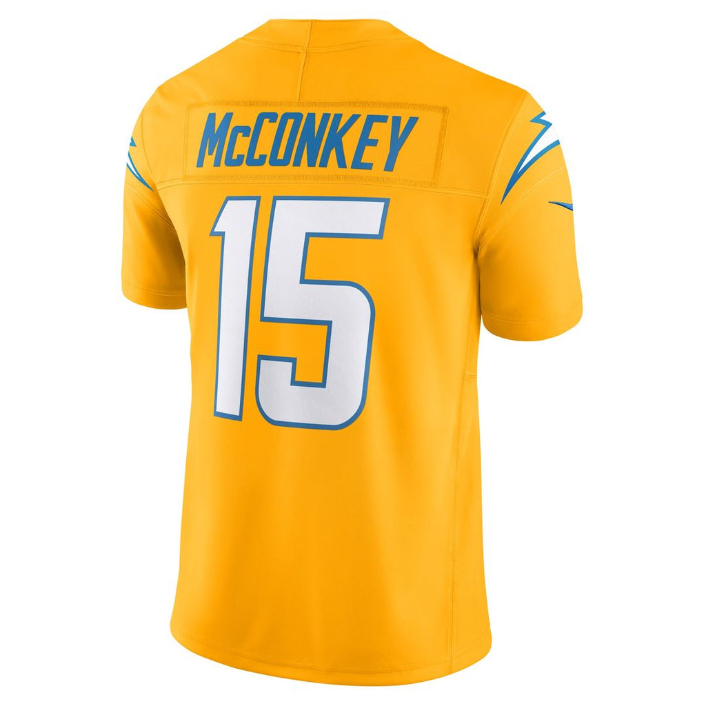 Los Angeles Chargers Ladd McConkey Nike Powder Blue Team Vapor FUSE Limited Jersey