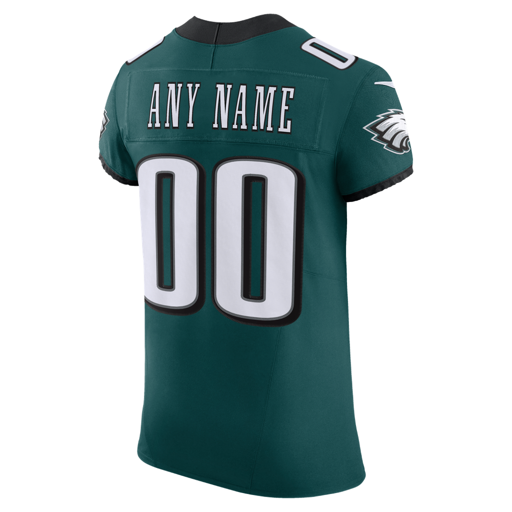 Philadelphia Eagles Nike Midnight Green Vapor FUSE Elite Custom Jersey