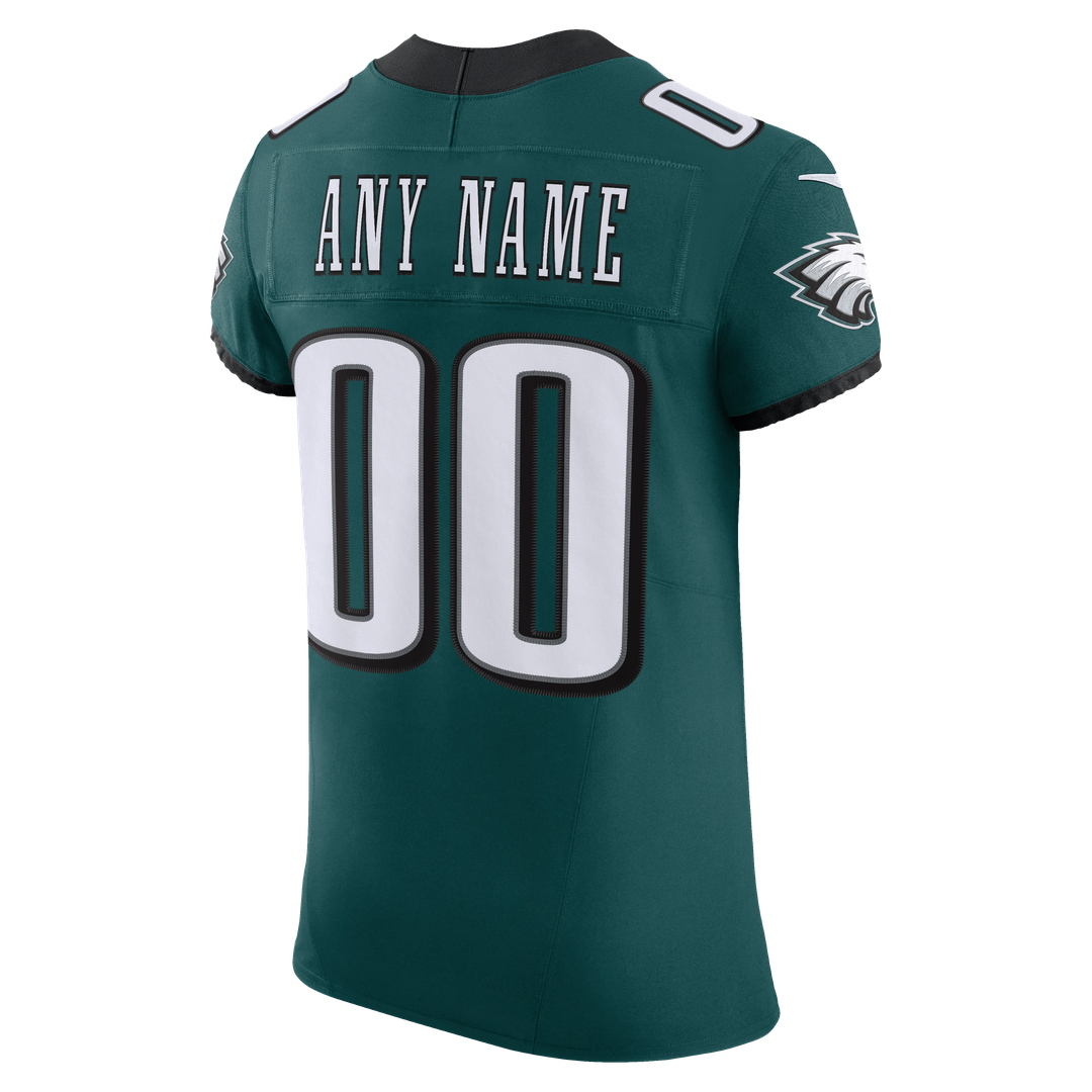 Philadelphia Eagles Nike Black Alternate Vapor FUSE Elite Custom Jersey