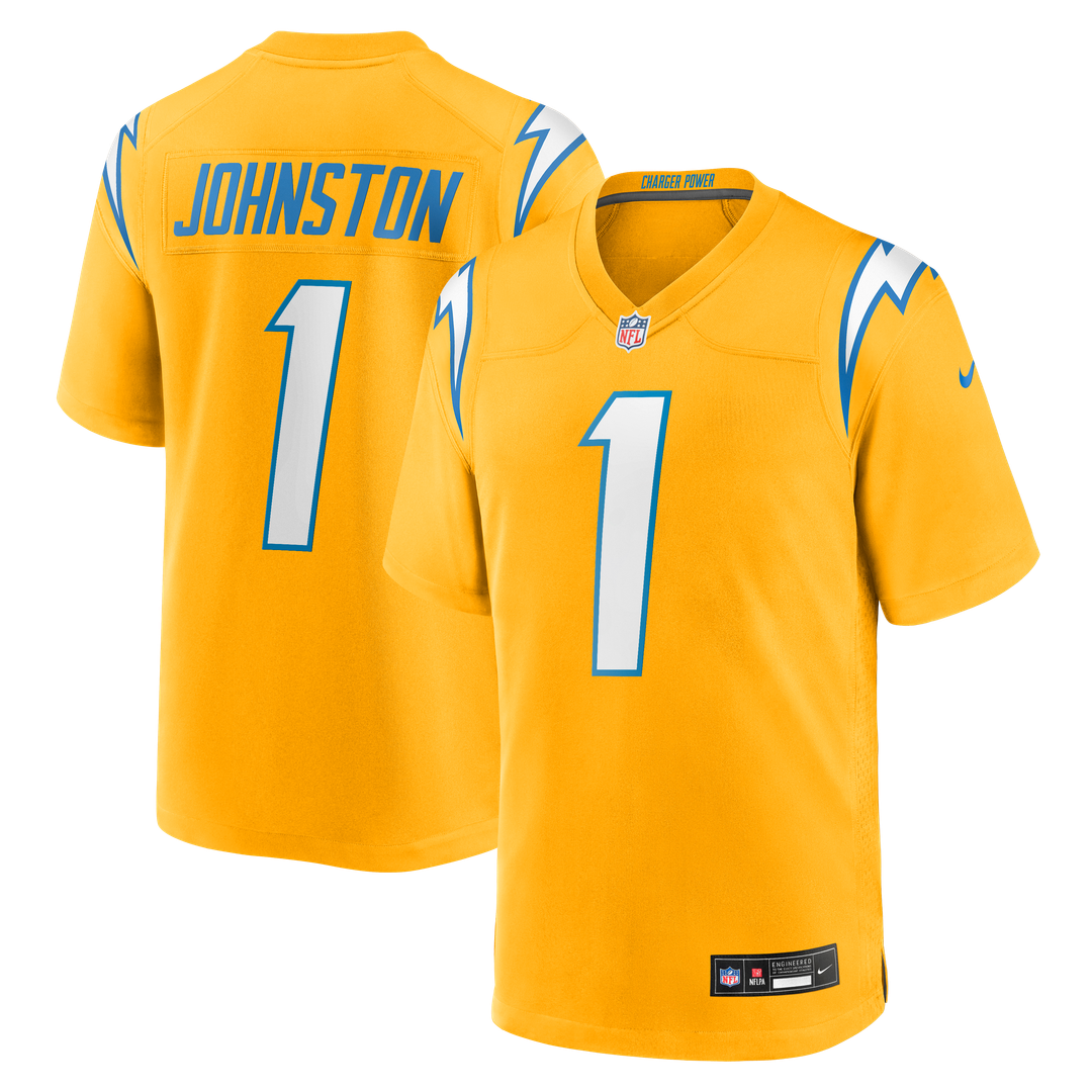 Los Angeles Chargers Quentin Johnston Nike Powder Blue Game Jersey