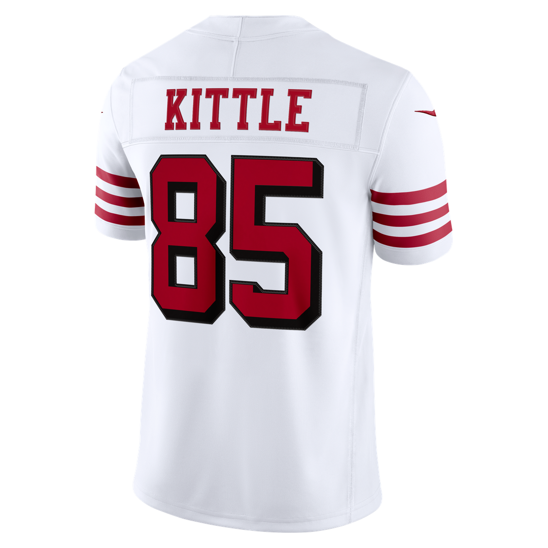 San Francisco 49ers George Kittle Nike White Alternate Vapor FUSE Stitched Limited Jersey