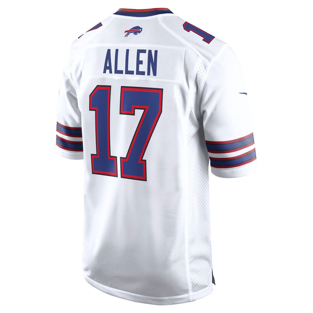 Buffalo Bills Josh Allen Nike White White Game Jersey