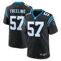 Carolina Panthers Monroe Freeling Nike Black Game Jersey