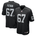 Las Vegas Raiders Will Putnam Nike Black Game Jersey
