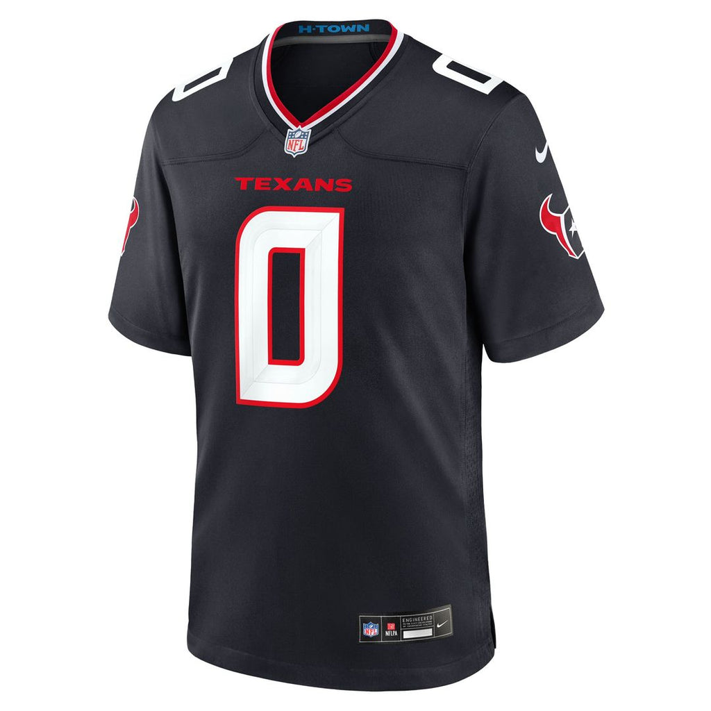 Houston Texans Azeez Al - Shaair Nike Navy Game Jersey