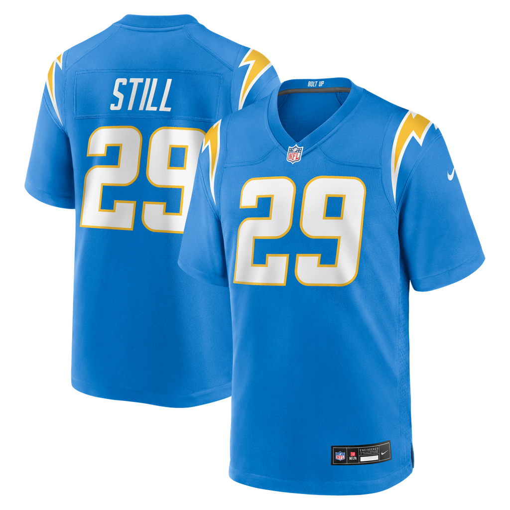 Los Angeles Chargers Tarheeb Still Nike Powder Blue Game Jersey