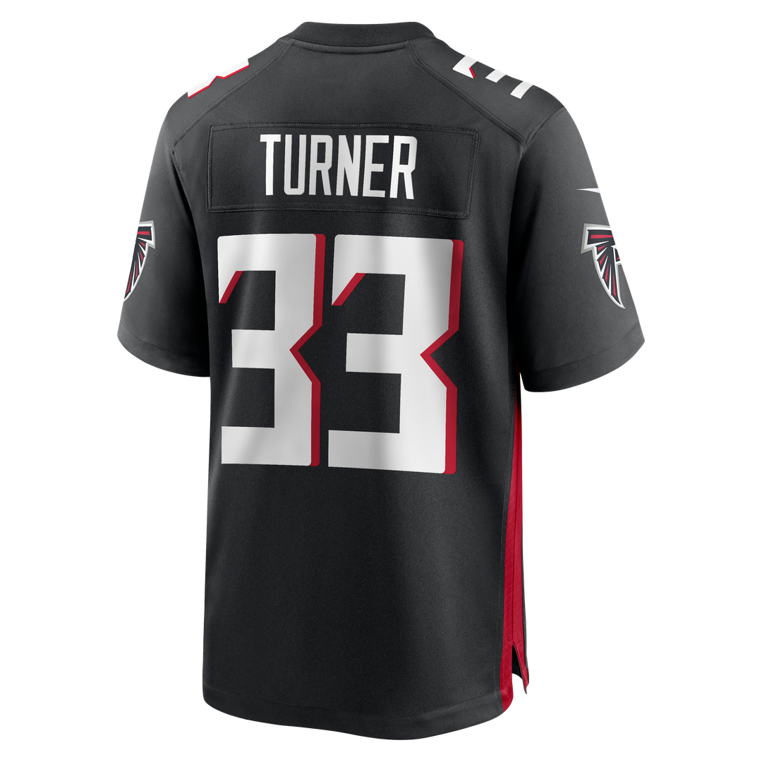 Atlanta Falcons Michael Turner Nike Black Retired Player Game Jersey