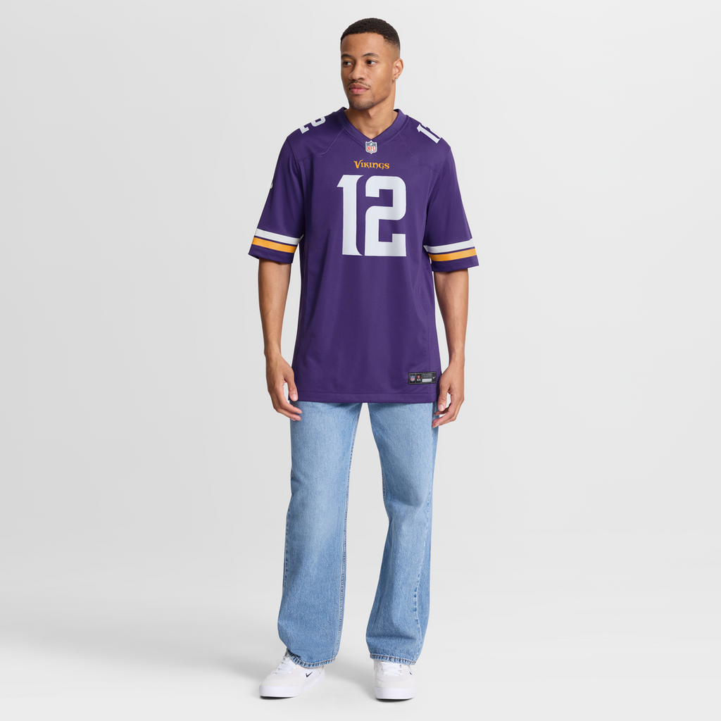 Minnesota Vikings Max Brosmer Nike Purple Game Jersey