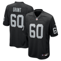 Las Vegas Raiders Charles Grant Nike Black Game Jersey