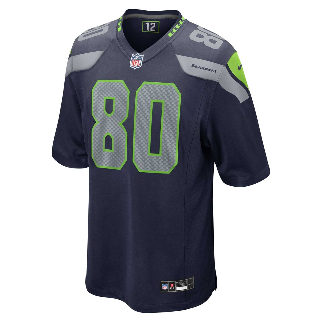 Seattle Seahawks Steve Largent Nike College Navy Retired Game Jersey
