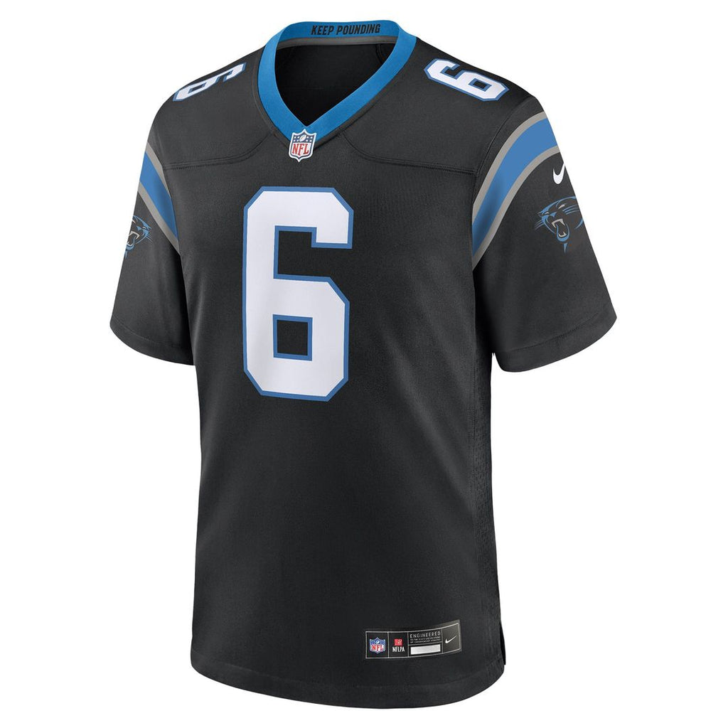 Carolina Panthers Sam Martin Nike Black Game Jersey