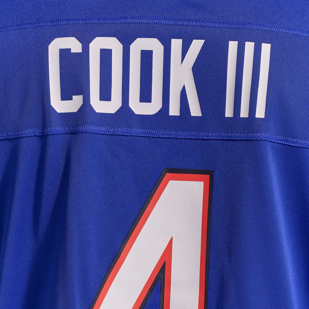 Buffalo Bills James Cook III Nike Royal Game Jersey