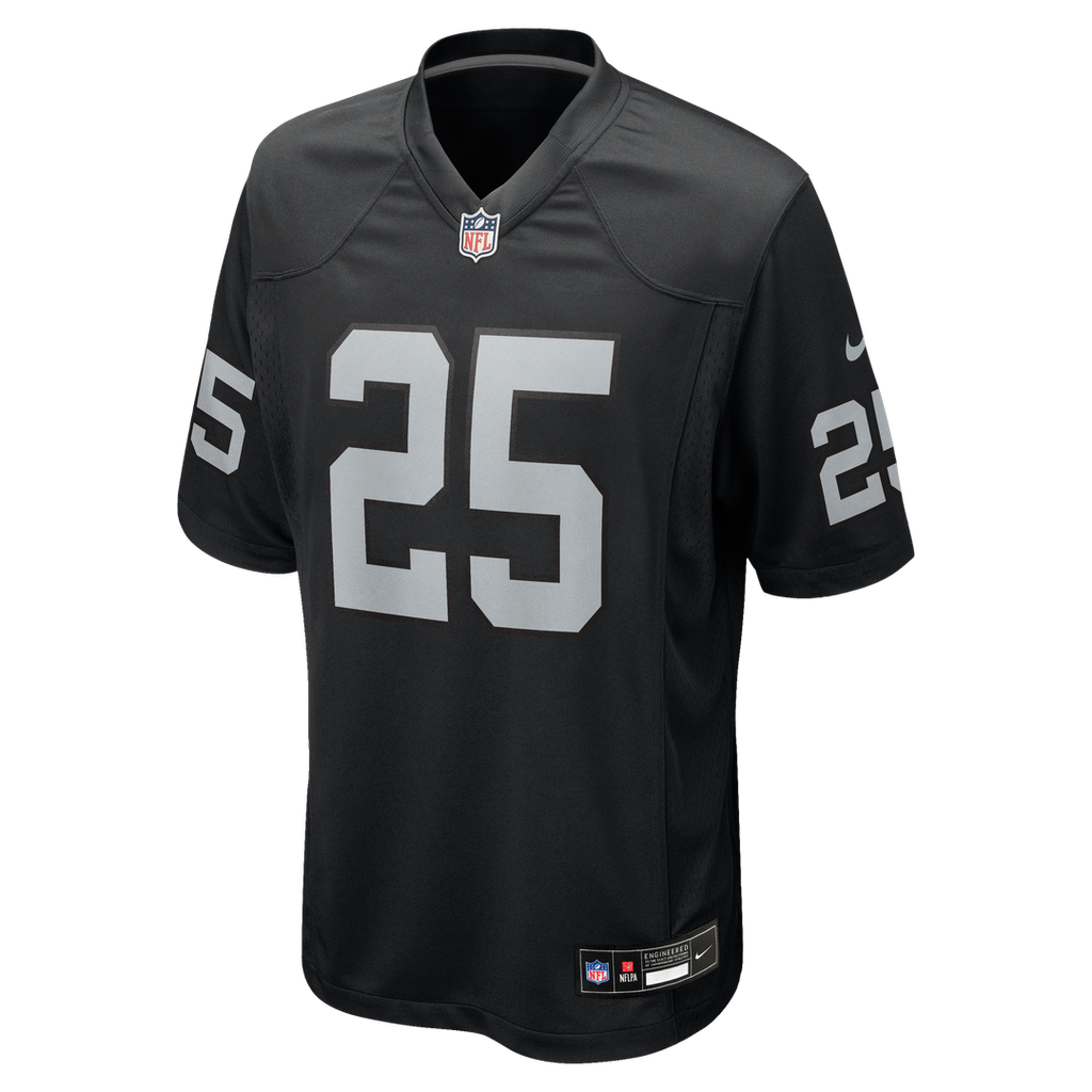 Las Vegas Raiders Decamerion Richardson Nike Black Game Jersey