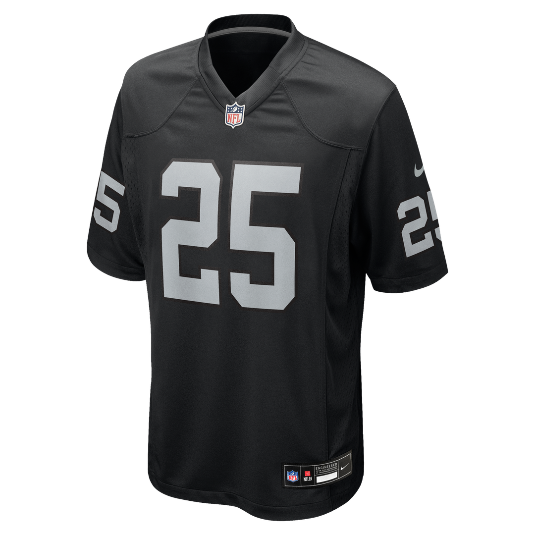 Las Vegas Raiders Decamerion Richardson Nike Black Game Jersey