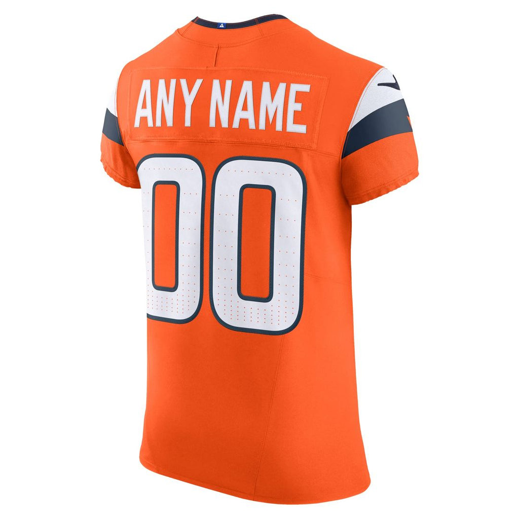 Denver Broncos Nike Navy Alternate Vapor FUSE Elite Custom Jersey