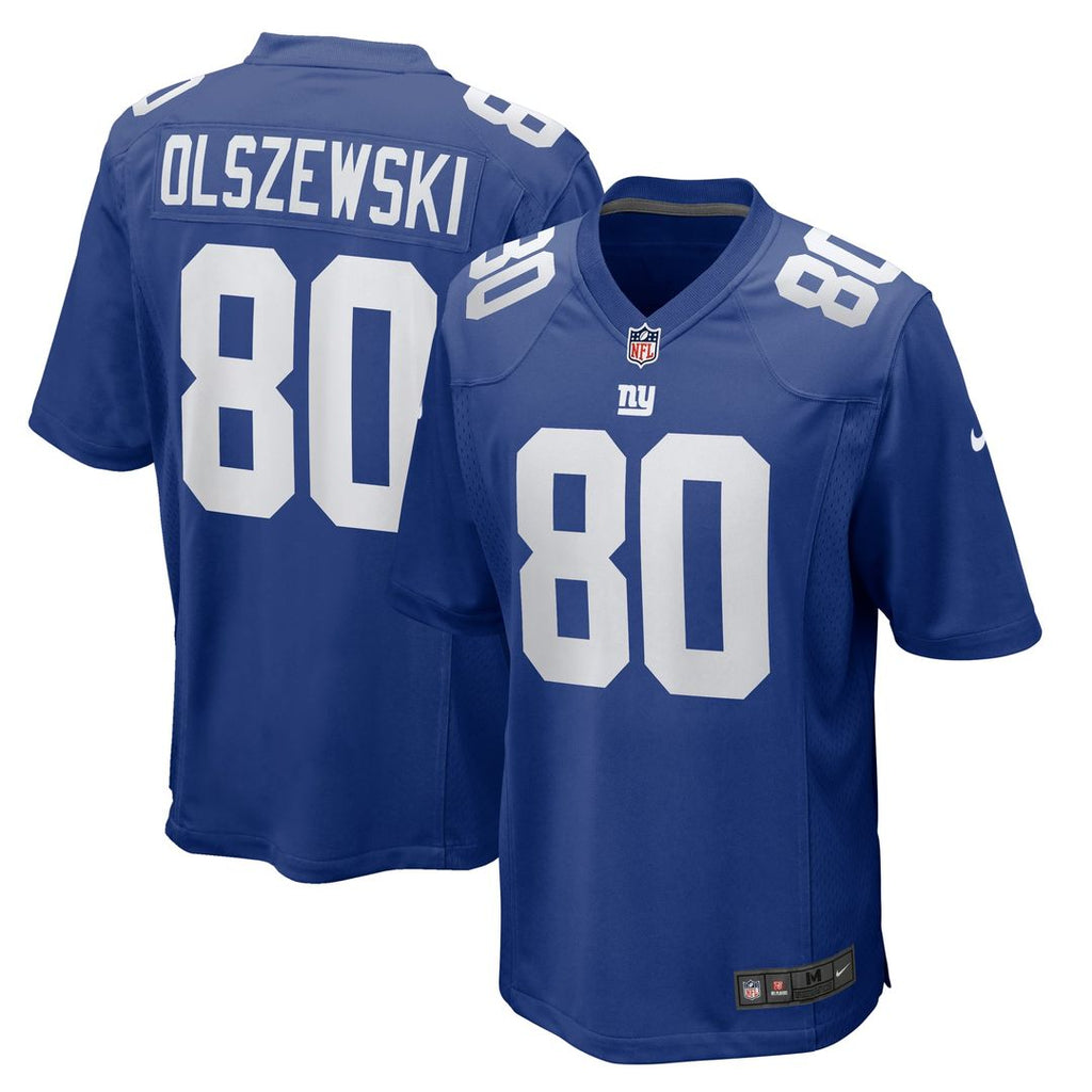 New York Giants Gunner Olszewski Nike Royal Game Jersey