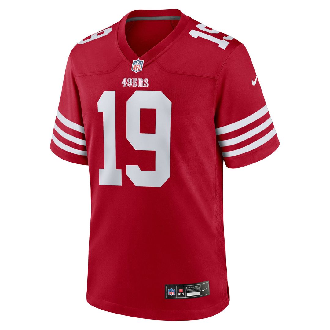 San Francisco 49ers Deebo Samuel Sr Nike Scarlet Game Jersey