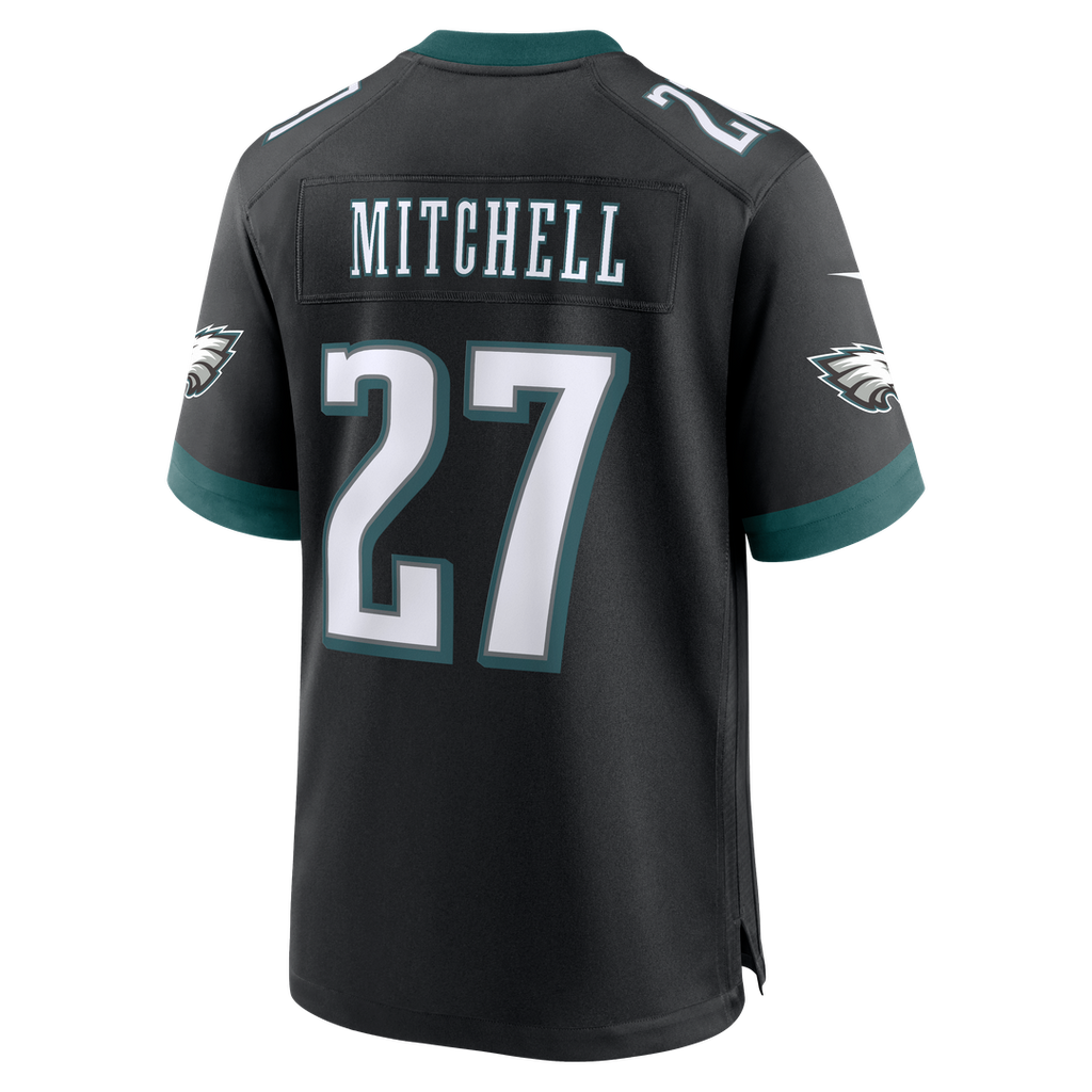 Philadelphia Eagles Quinyon Mitchell Nike Midnight Green Game Jersey