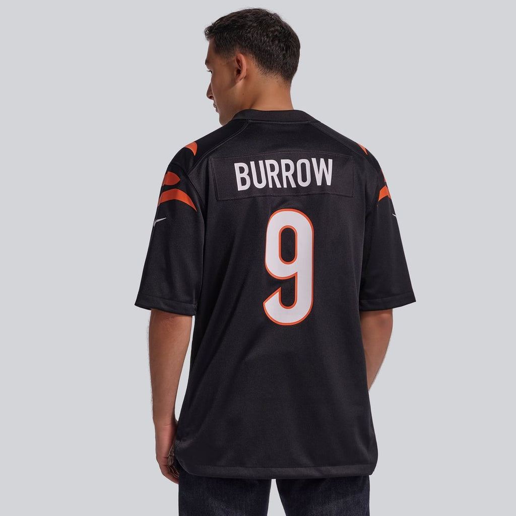 Cincinnati Bengals Joe Burrow Nike Black Game Jersey