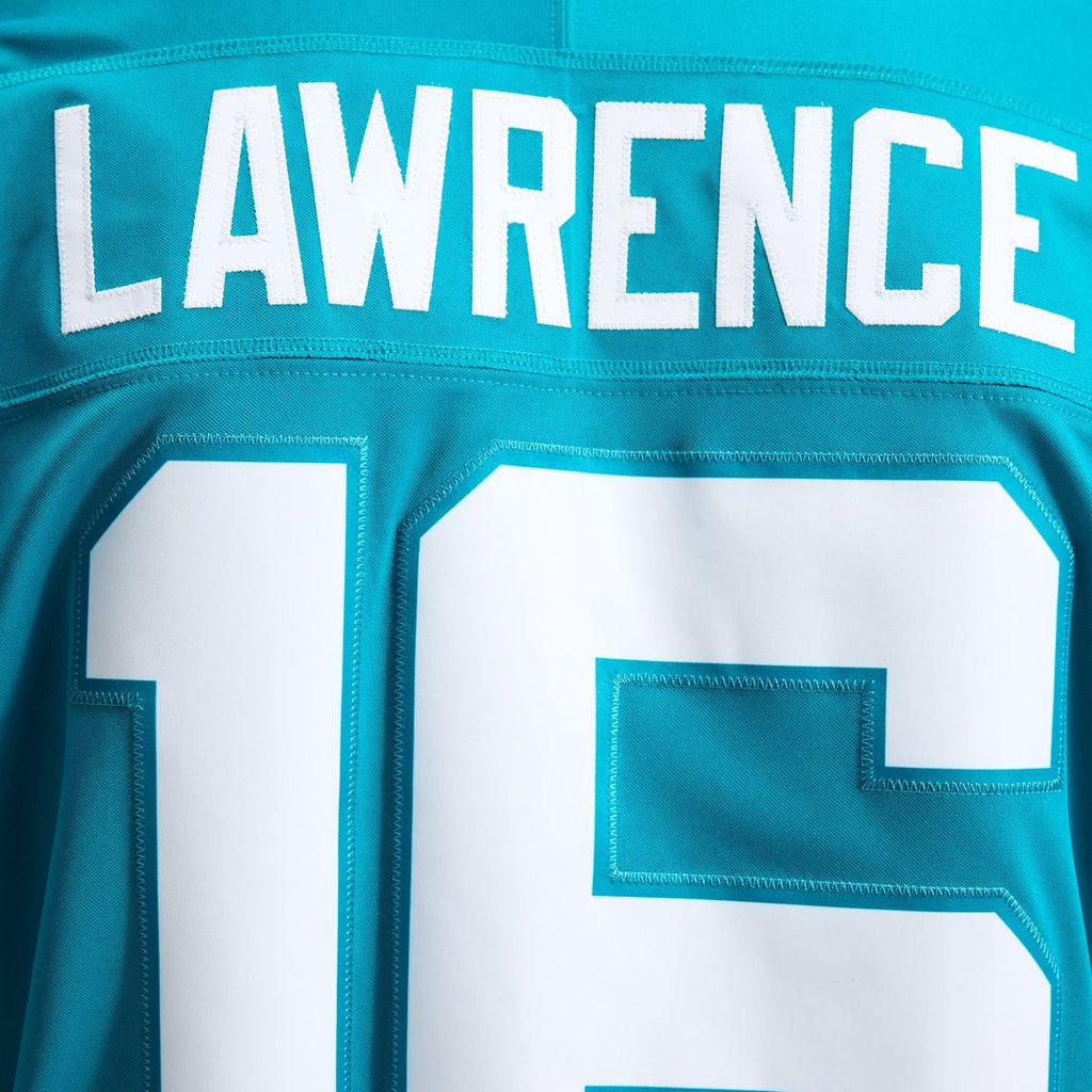 Jacksonville Jaguars Trevor Lawrence Nike Teal Team Vapor FUSE Stitched Limited Jersey