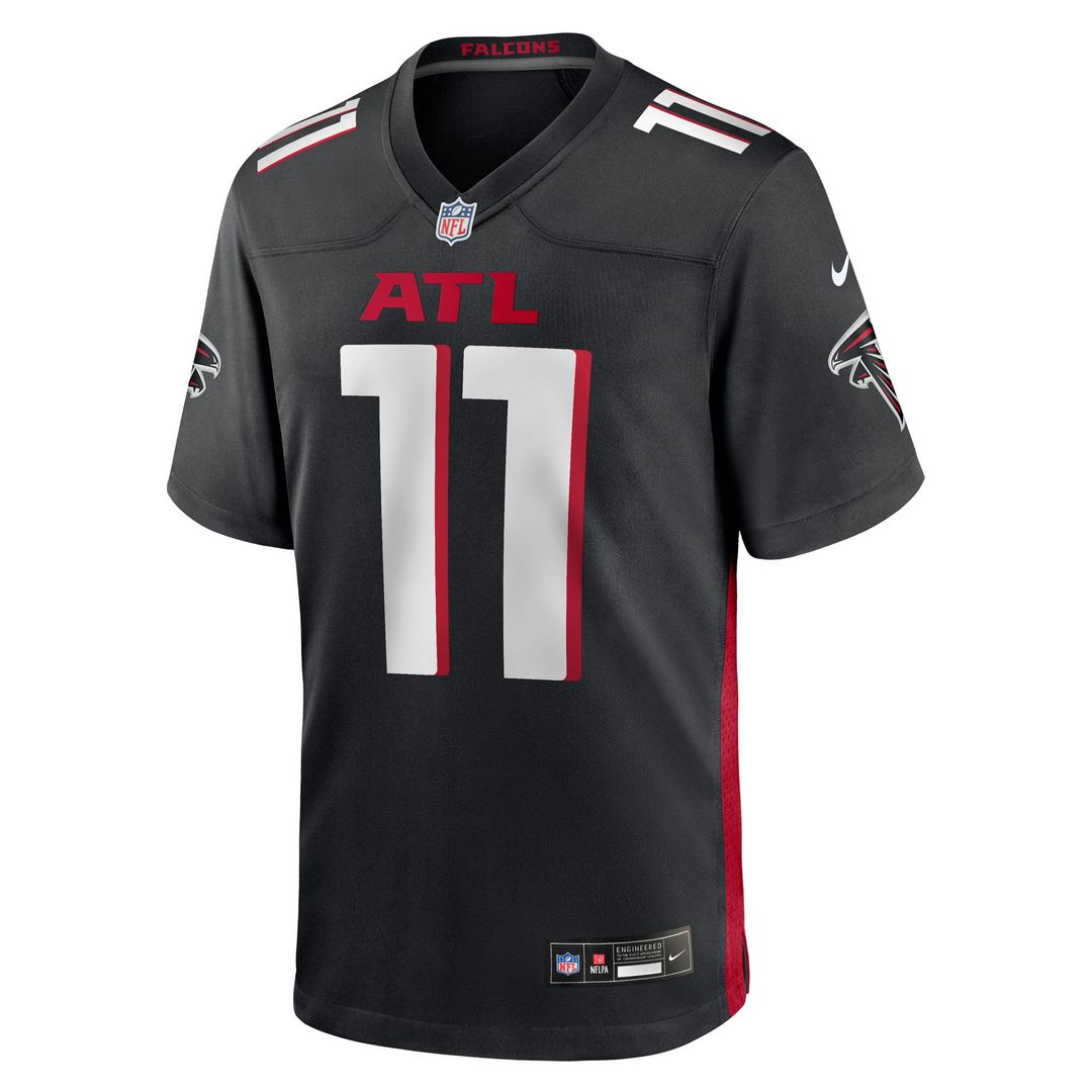 Atlanta Falcons Jalon Walker Nike Black Game Jersey