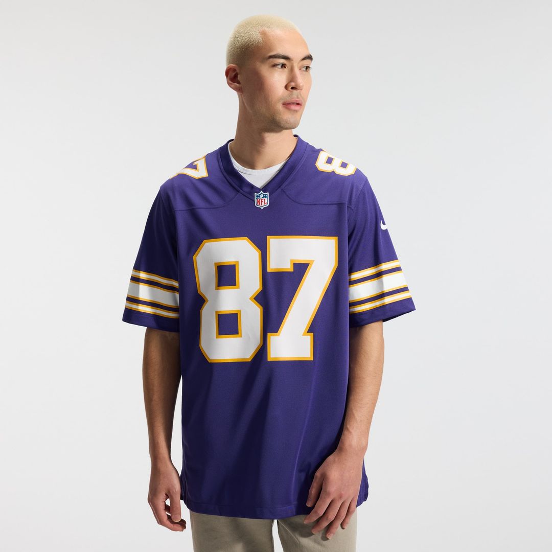 Minnesota Vikings T.J. Hockenson Nike Purple Classic Game Jersey