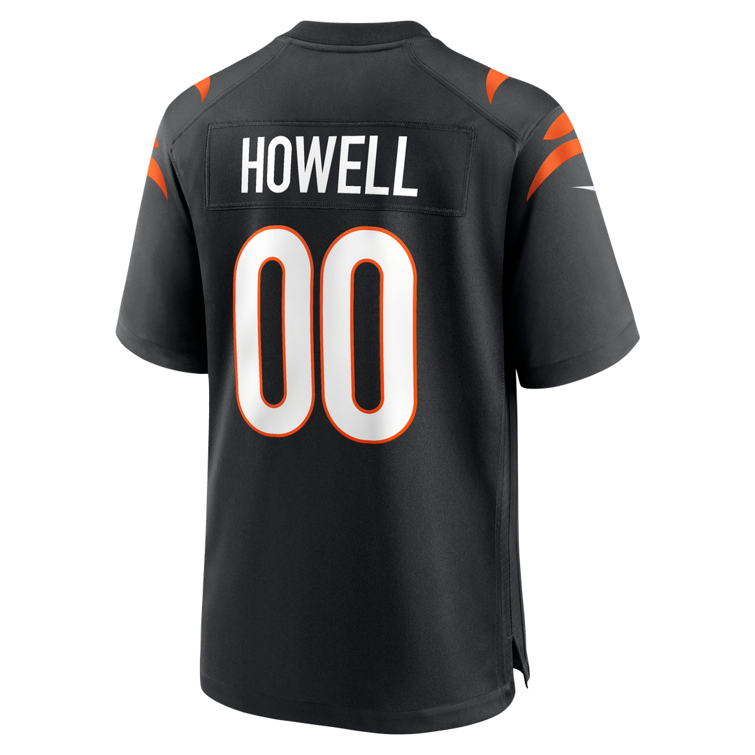 Cincinnati Bengals Cashius Howell Nike Black Game Jersey