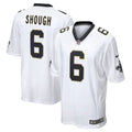 New Orleans Saints Tyler Shough Nike White Game Jersey
