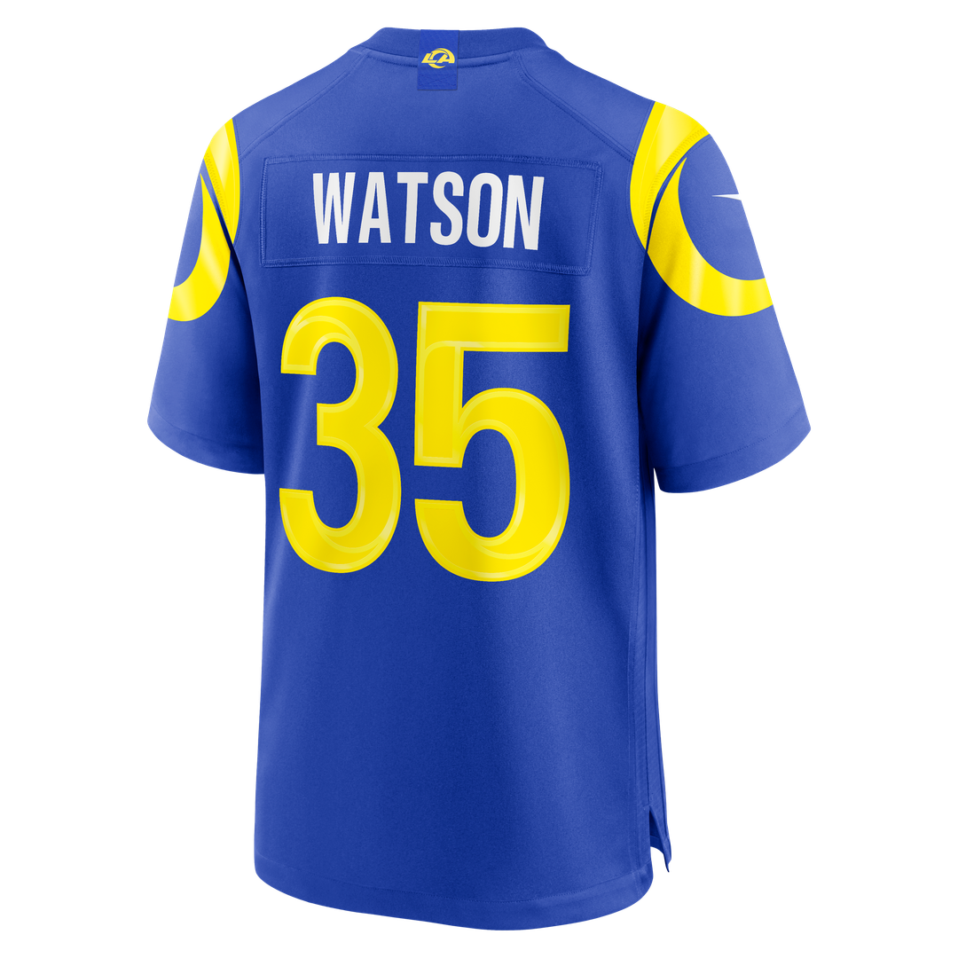 Los Angeles Rams Jaylen Watson Nike Royal Game Jersey