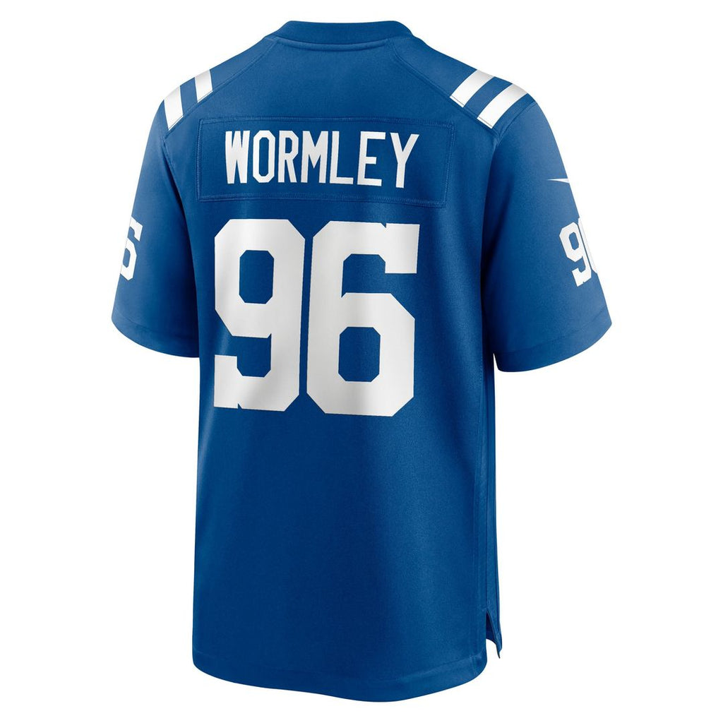 Indianapolis Colts Chris Wormley Nike Royal Game Jersey