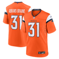 Denver Broncos Kris Abrams - Draine Nike Orange Game Jersey