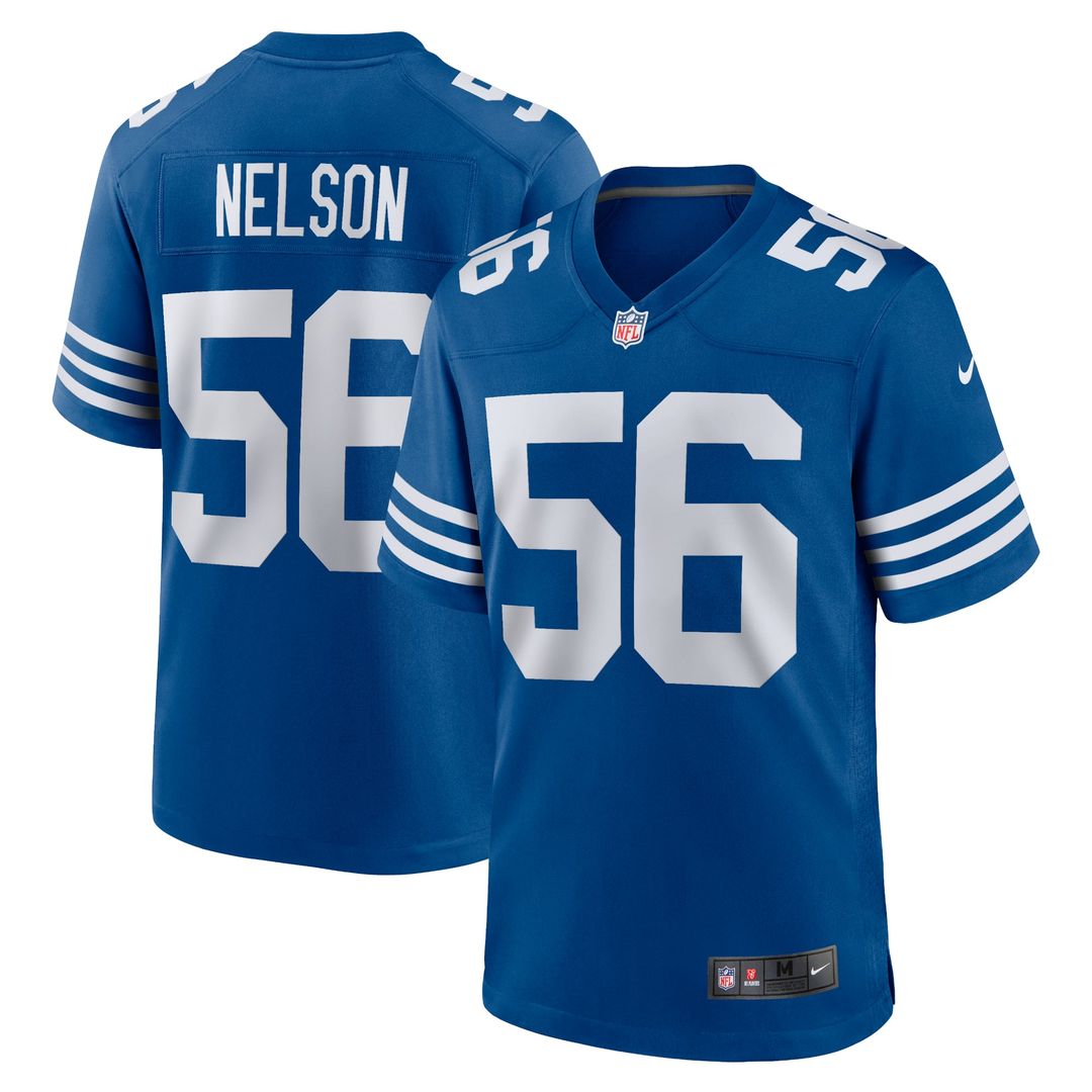 Indianapolis Colts Quenton Nelson Nike White Game Jersey