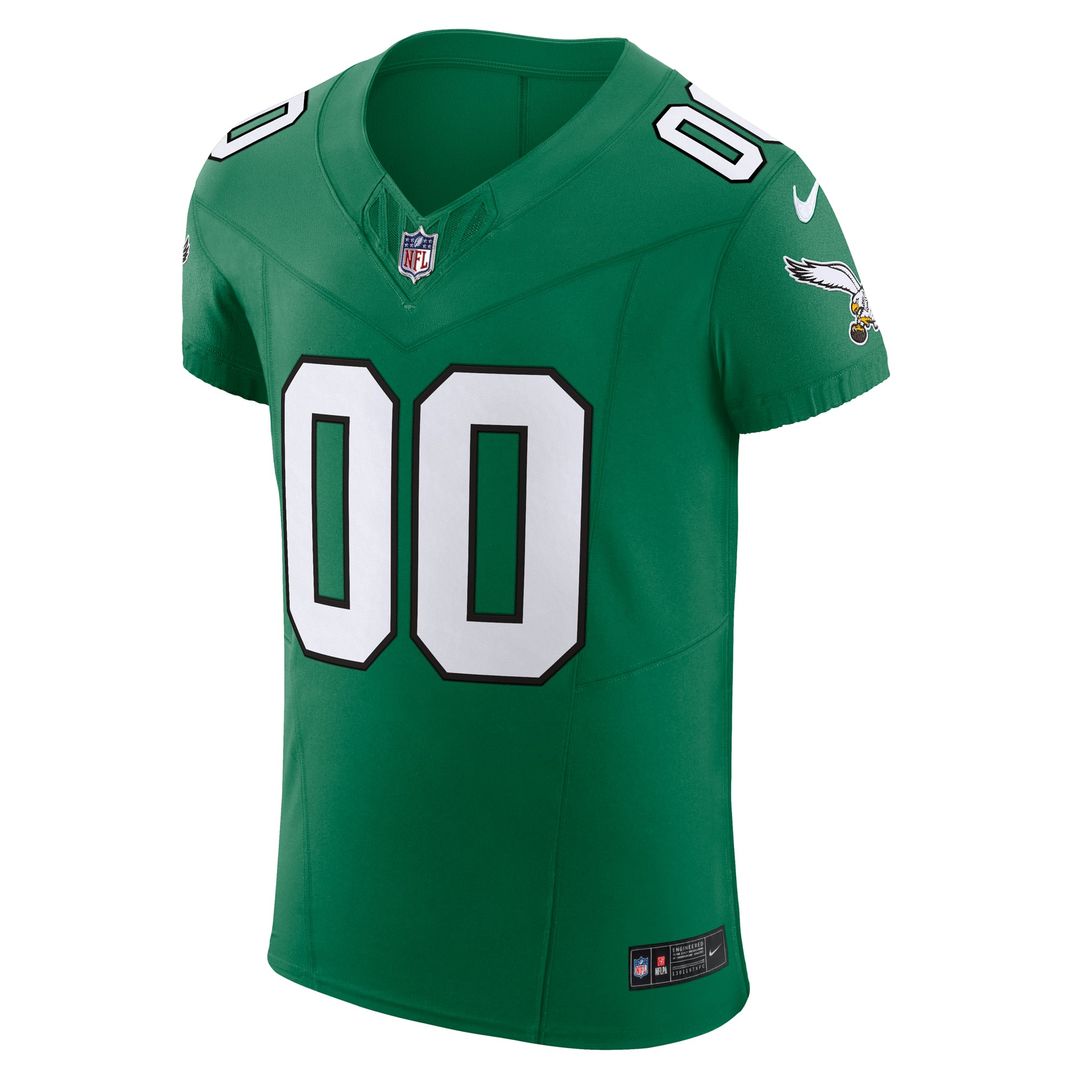 Philadelphia Eagles Nike Black Alternate Vapor FUSE Elite Custom Jersey