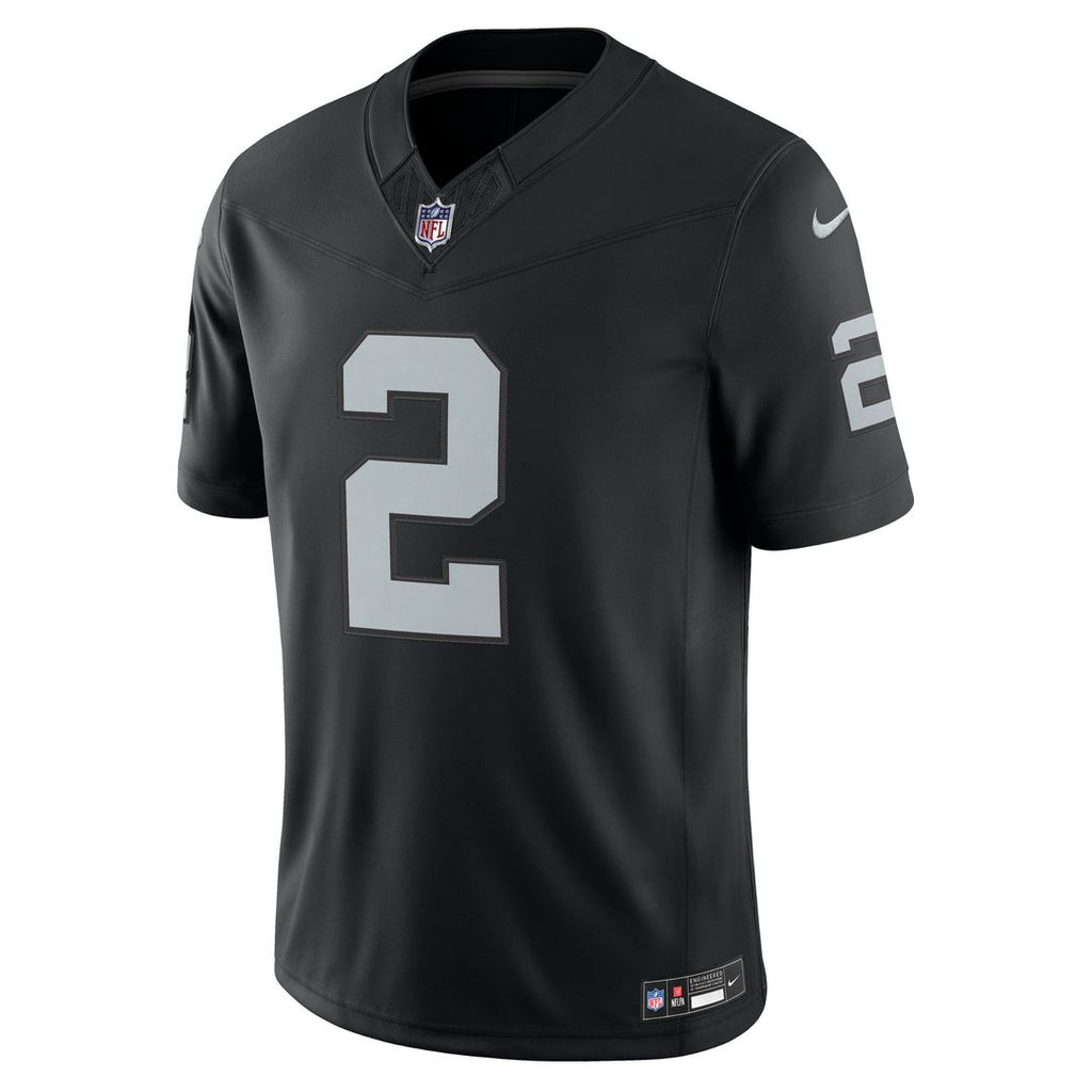 Las Vegas Raiders Ashton Jeanty Nike Black Team Vapor FUSE Stitched Limited Jersey