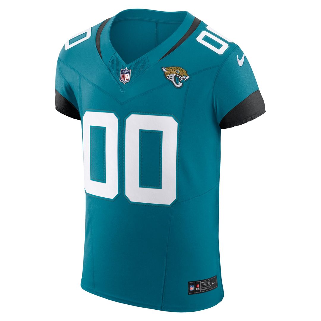 Jacksonville Jaguars Nike Teal Vapor FUSE Elite Custom Jersey
