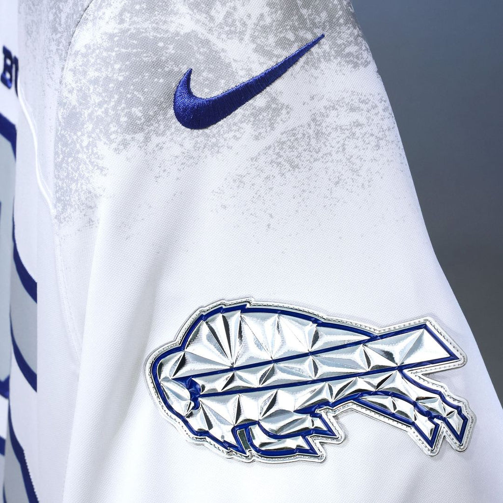 Buffalo Bills James Cook III Nike White Rivalries Collection Stitched Limited Jersey