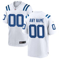 Indianapolis Colts Nike White Custom Jersey