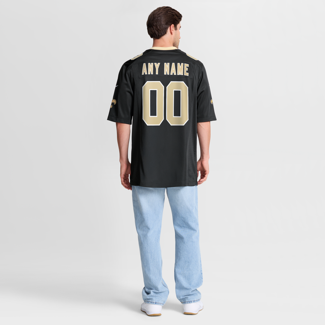 New Orleans Saints Nike White Alternate Custom Jersey