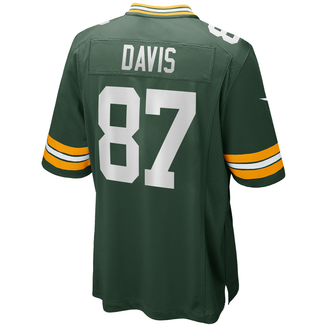 Green Bay Packers Willie Davis Nike Green Retired Player Game Jersey